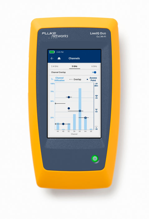 Fluke LinkIQ™ Duo Kit + 1G/10G Fibre Kit