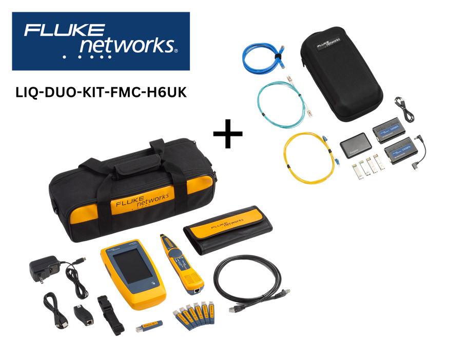 Fluke LinkIQ™ Duo Kit + 1G/10G Fibre Kit