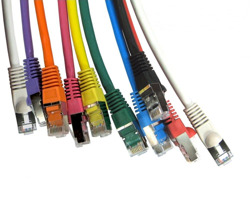 Cat 6A Shielded Patch Cord | LSZH | FTP | Yellow