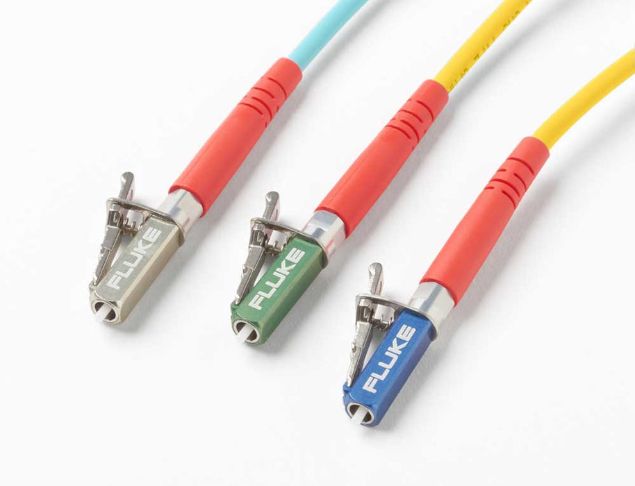 Fluke Networks Singlemode SC-APC LC-APC 160metre Launch Lead with Meta ...