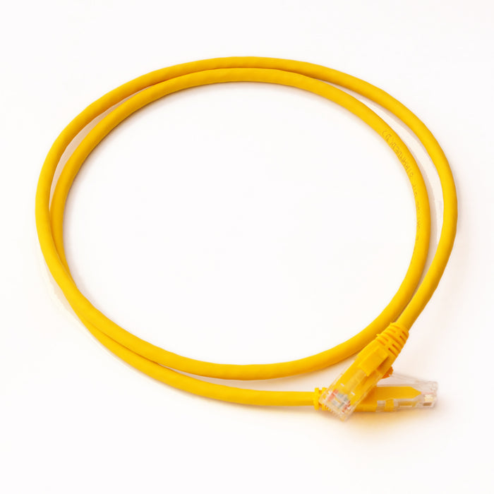 Cat 6 Unshielded Patch Cord | LSZH | UTP | Yellow