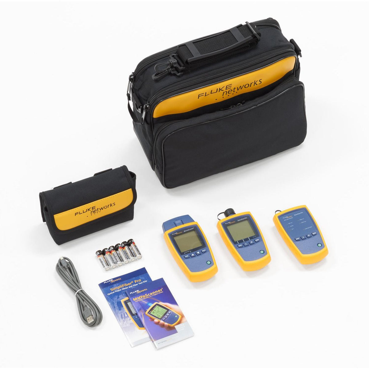 MS2-FTK | Fluke MicroScanner 2 Cable Verifier and Simplifiber Pro Test ...